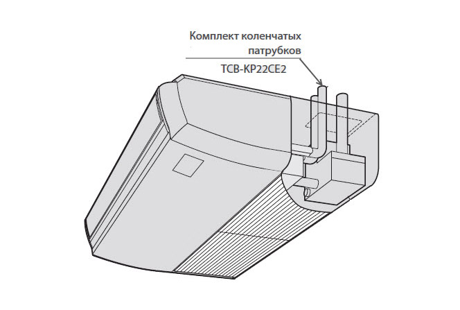 Комплект патрубков коленчатых TCB-KP22CE2